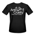 Load image into Gallery viewer, Team Anti-Cruelty Men’s Moisture Wicking Performance T-Shirt - black
