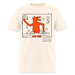 Load image into Gallery viewer, &quot;DJ Dog&quot; Art From The Heart Adult T-Shirt - natural
