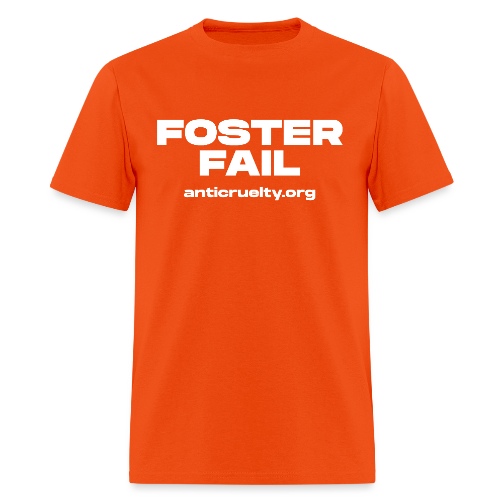 "Foster Fail" Unisex Classic T-Shirt - orange