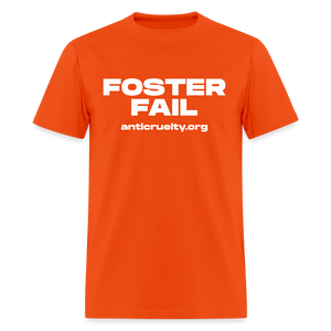 "Foster Fail" Unisex Classic T-Shirt - orange