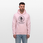 Load image into Gallery viewer, "Vintage Anti-Cruelty Greek Key" Bright Hoodie - pale pink
