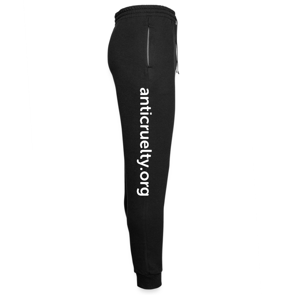 Anti-Cruelty URL Unisex Joggers - black/asphalt