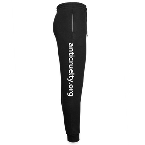 Anti-Cruelty URL Unisex Joggers - black/asphalt