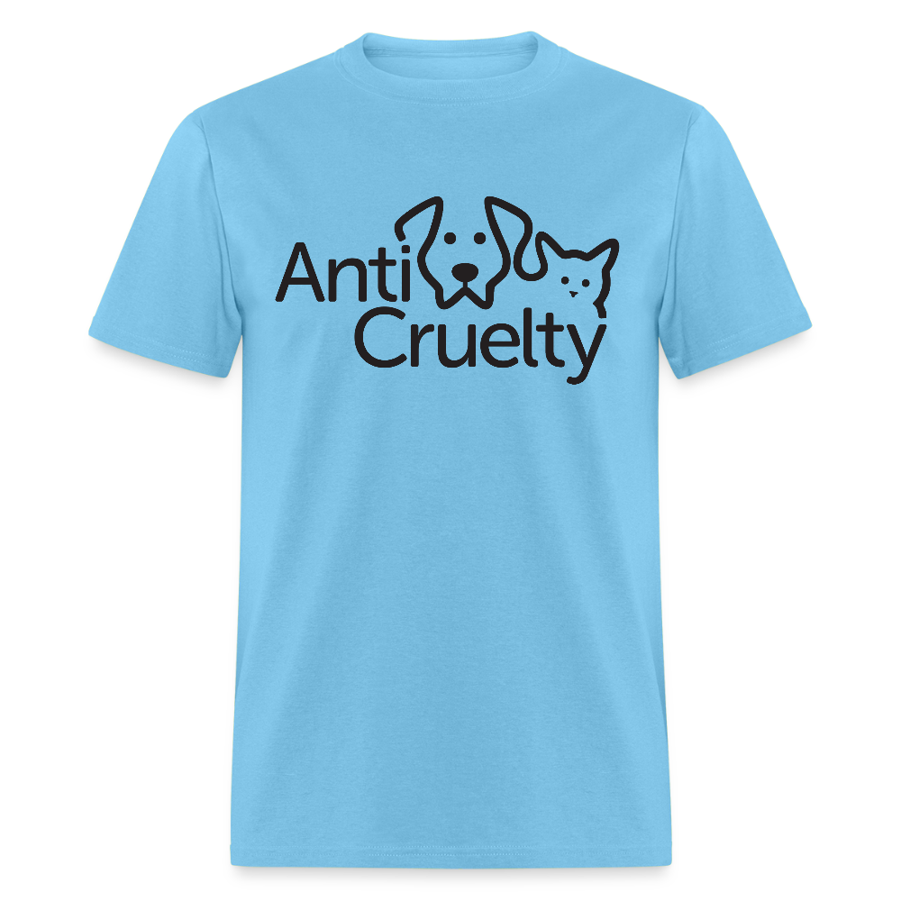 Anti-Cruelty Bright Unisex Classic T-Shirt - aquatic blue