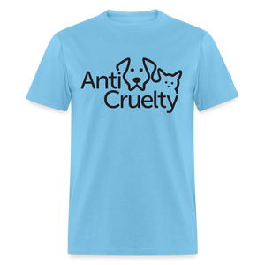 Anti-Cruelty Bright Unisex Classic T-Shirt - aquatic blue