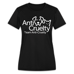 Load image into Gallery viewer, Team Anti-Cruelty Women's Moisture Wicking Performance T-Shirt - black
