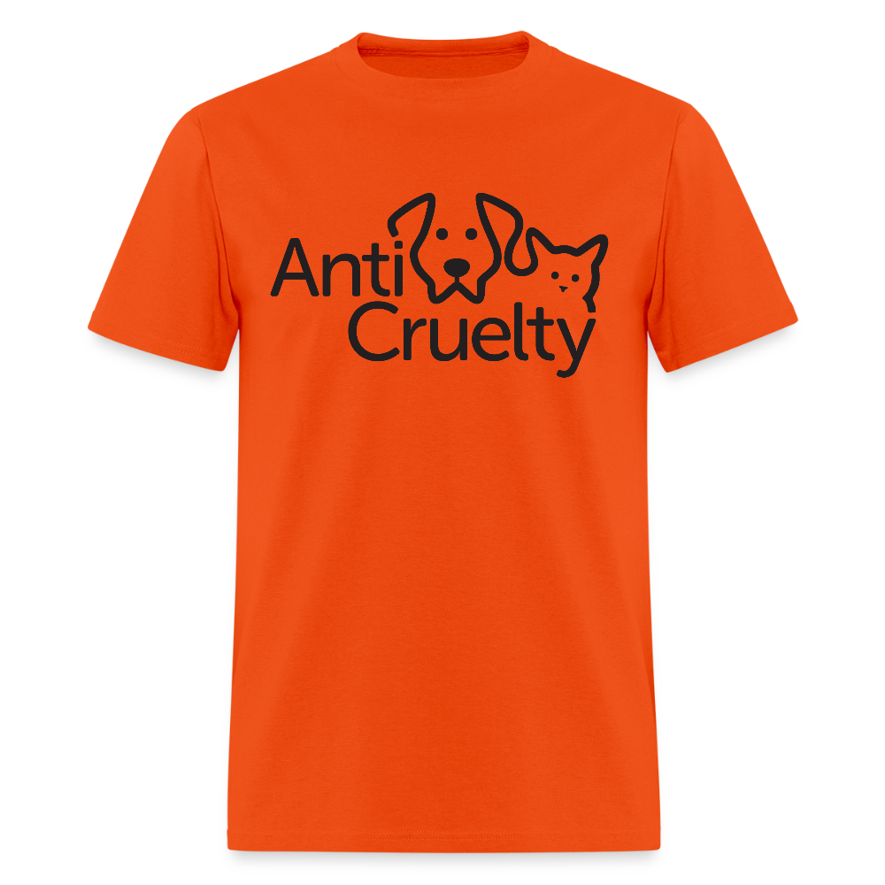 Anti-Cruelty Bright Unisex Classic T-Shirt - orange