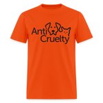 Load image into Gallery viewer, Anti-Cruelty Bright Unisex Classic T-Shirt - orange
