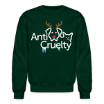 Load image into Gallery viewer, 2025 Anti-Cruelty Holiday Crewneck Sweatshirt - forest green
