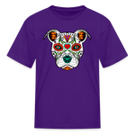Load image into Gallery viewer, Día de los Doggie Kids' T-Shirt - purple
