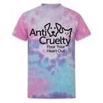 Load image into Gallery viewer, &quot;Pour Your Heart Out&quot; Unisex Tie Dye T-Shirt - cotton candy
