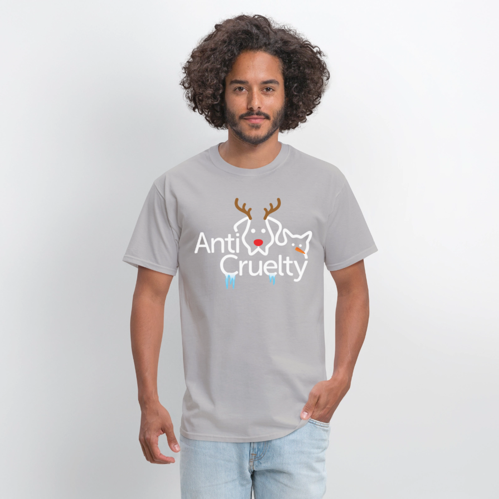 2025 Anti-Cruelty Holiday T-Shirt - gravel 