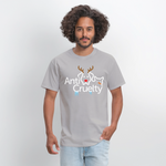 Load image into Gallery viewer, 2025 Anti-Cruelty Holiday T-Shirt - gravel 
