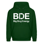 Load image into Gallery viewer, Big Dog Energy Dark Hoodie - forest green
