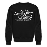 Load image into Gallery viewer, Team Anti-Cruelty Crewneck Sweatshirt - black
