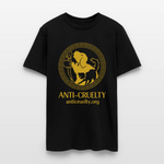 Load image into Gallery viewer, "Vintage Anti-Cruelty Greek Key" Unisex Classic T-Shirt - black
