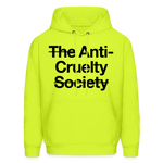 Load image into Gallery viewer, Anti-Cruelty Hoodie - safety green
