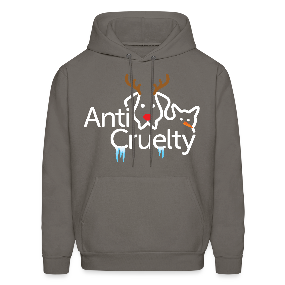 2025 Anti-Cruelty Holiday Hoodie - asphalt gray