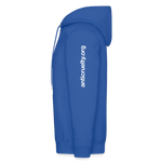 Load image into Gallery viewer, Size Matters Dark Hoodie - royal blue
