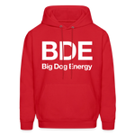 Load image into Gallery viewer, Big Dog Energy Dark Hoodie - red
