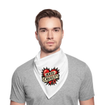 Load image into Gallery viewer, Anti-Cruelty Vintage Heart Bandana - white
