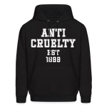 Load image into Gallery viewer, Anti-Cruelty University Hoodie - black
