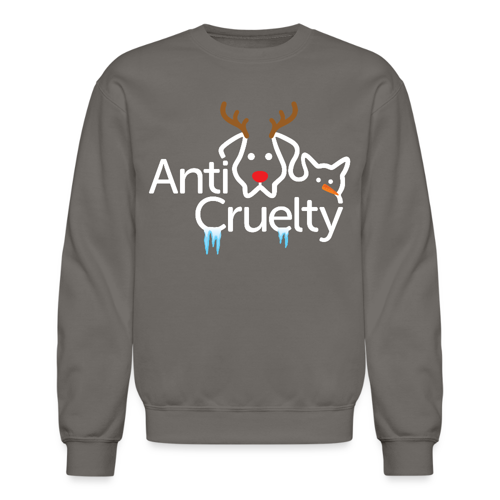 2025 Anti-Cruelty Holiday Crewneck Sweatshirt - asphalt gray