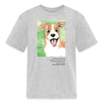 Load image into Gallery viewer, &quot;Surprise…&quot; Art From The Heart Kids&#39; T-Shirt - heather gray
