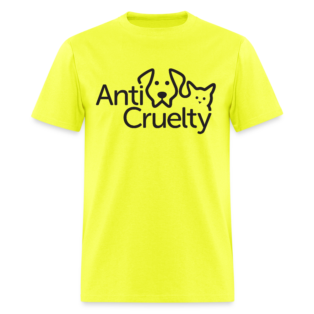 Anti-Cruelty Bright Unisex Classic T-Shirt - safety green