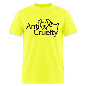 Anti-Cruelty Bright Unisex Classic T-Shirt - safety green