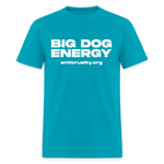 Load image into Gallery viewer, &quot;Big Dog Energy&quot; Unisex Classic T-Shirt - turquoise
