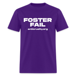 Load image into Gallery viewer, "Foster Fail" Unisex Classic T-Shirt - purple
