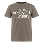 Load image into Gallery viewer, Anti-Cruelty Valentine's Day Logo T-Shirt - safari
