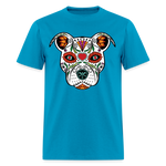 Load image into Gallery viewer, Día de los Doggie T-Shirt - turquoise
