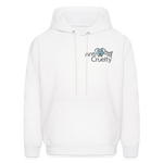 Load image into Gallery viewer, Anti-Cruelty and Paige Halminiak Designs Hoodie (Back Illustration) - white
