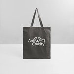 Load image into Gallery viewer, Anti-Cruelty Logo Tote Bag - charcoal
