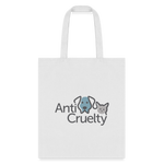 Load image into Gallery viewer, Anti-Cruelty and Paige Halminiak Designs Tote Bag - white
