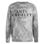 Load image into Gallery viewer, Anti-Cruelty 40's Logo Colorblast Crewneck Sweatshirt - smoke
