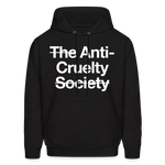 Load image into Gallery viewer, Anti-Cruelty Dark Hoodie - black
