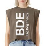 Load image into Gallery viewer, Big Dog Energy Washed Women´s Muscle Tank Top - light brown
