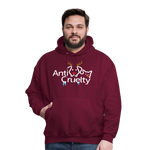 Load image into Gallery viewer, 2025 Anti-Cruelty Holiday Hoodie - burgundy
