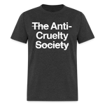Load image into Gallery viewer, Anti-Cruelty Dark T-Shirt - heather black
