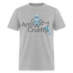 Load image into Gallery viewer, Anti-Cruelty "Snuggle Season" Logo T-Shirt - heather gray
