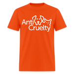 Load image into Gallery viewer, Anti-Cruelty Valentine's Day Logo T-Shirt - orange
