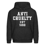 Load image into Gallery viewer, Anti-Cruelty University Hoodie - charcoal grey
