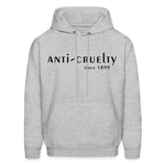 Load image into Gallery viewer, Anti-Cruelty 70's Retro Logo Men's Hoodie - heather gray
