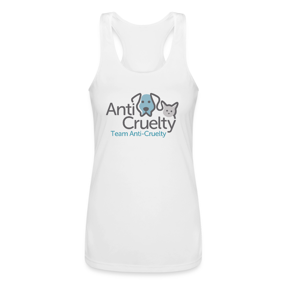 Team Anti-Cruelty Women’s Performance Racerback Tank Top – The Anti ...