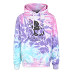 Load image into Gallery viewer, Anti-Cruelty 90's Retro Logo Adult Tie Dye Hoodie - cotton candy
