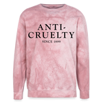 Load image into Gallery viewer, Anti-Cruelty 40's Logo Colorblast Crewneck Sweatshirt - clay
