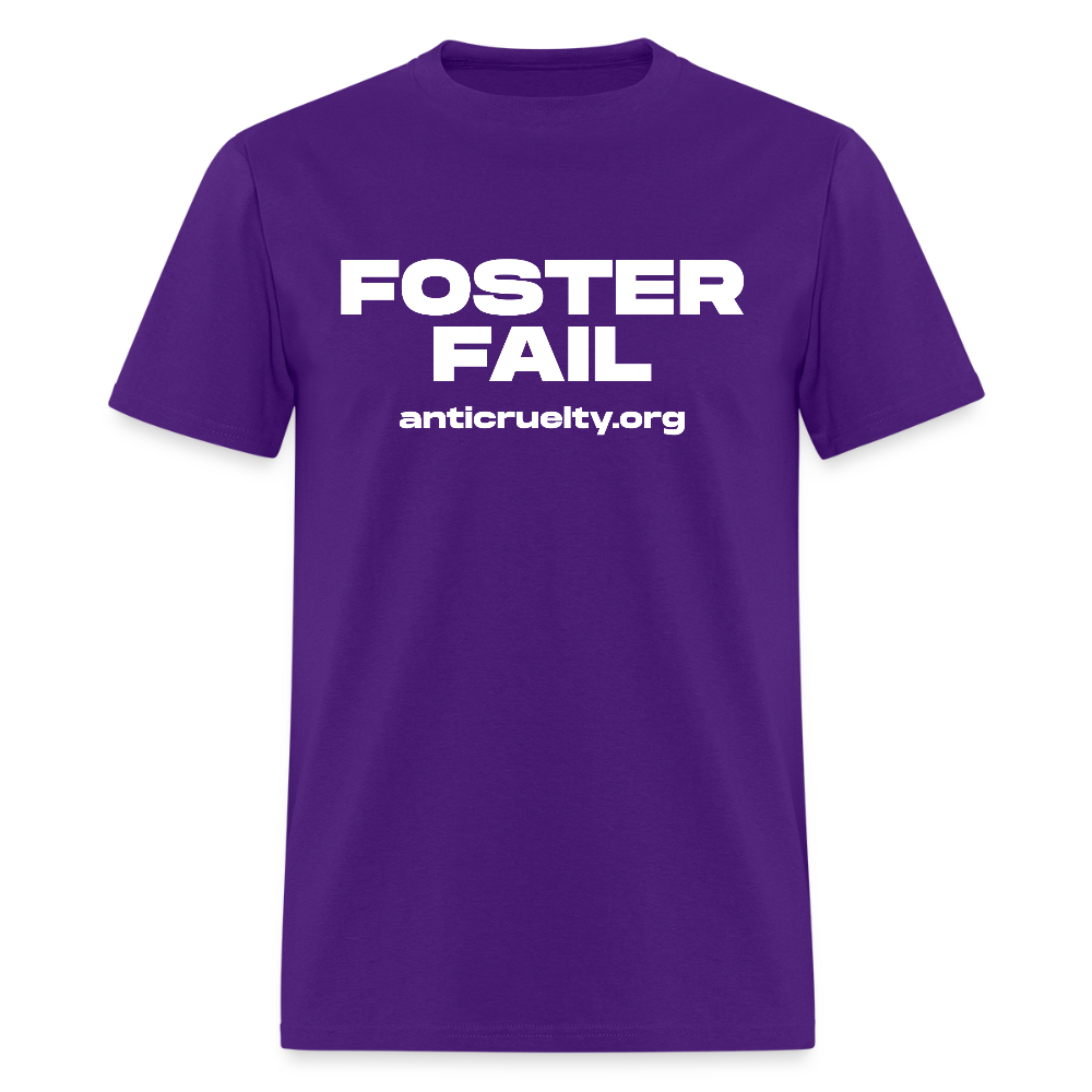 "Foster Fail" Unisex Classic T-Shirt - purple